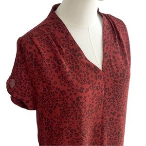 Denver Hayes Shirt Dress Animal Print Relaxed